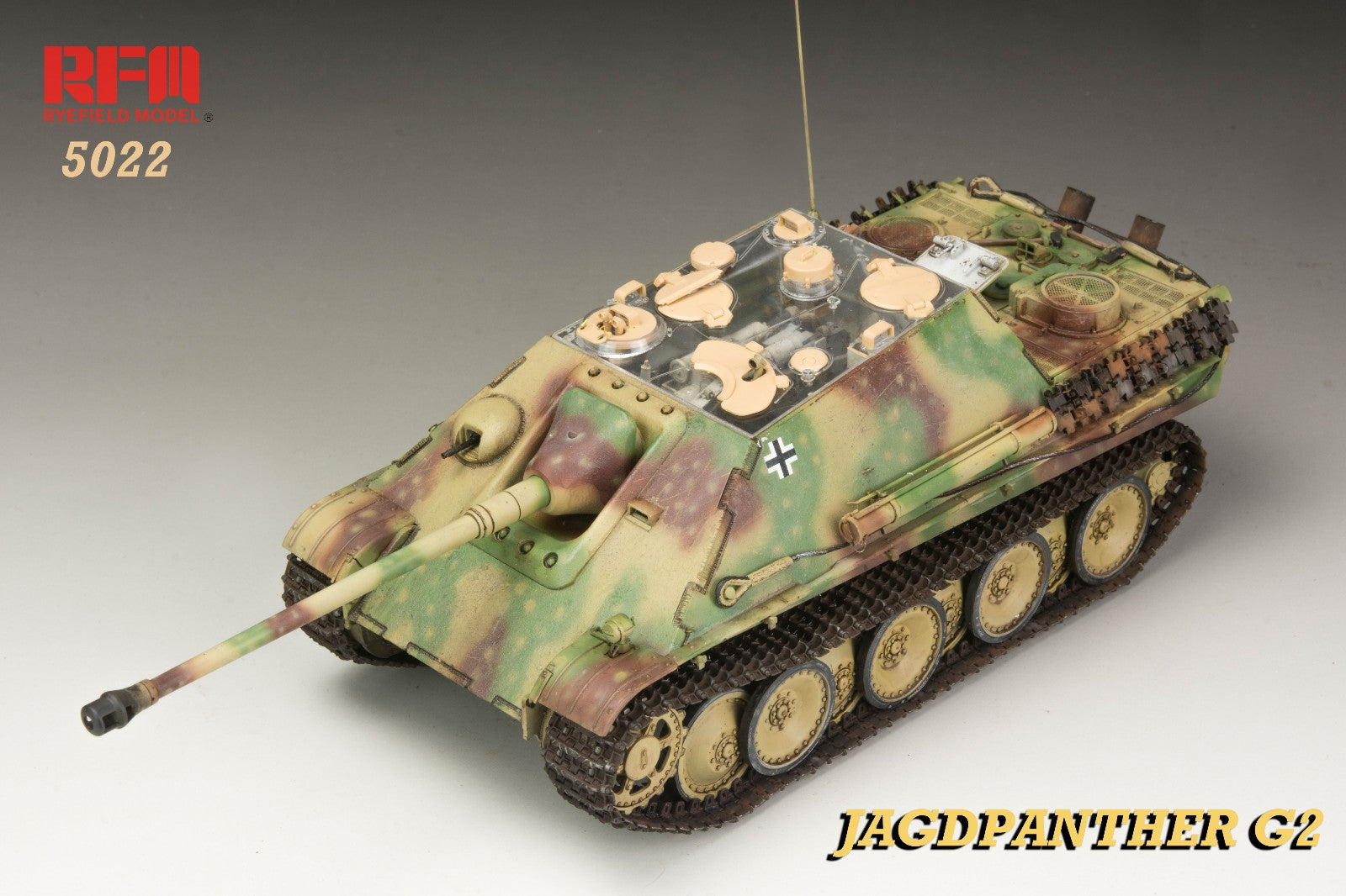 RFM: 1/35 German Tank Sf.Kfz.173 Jagdpanther G2, Full Interior