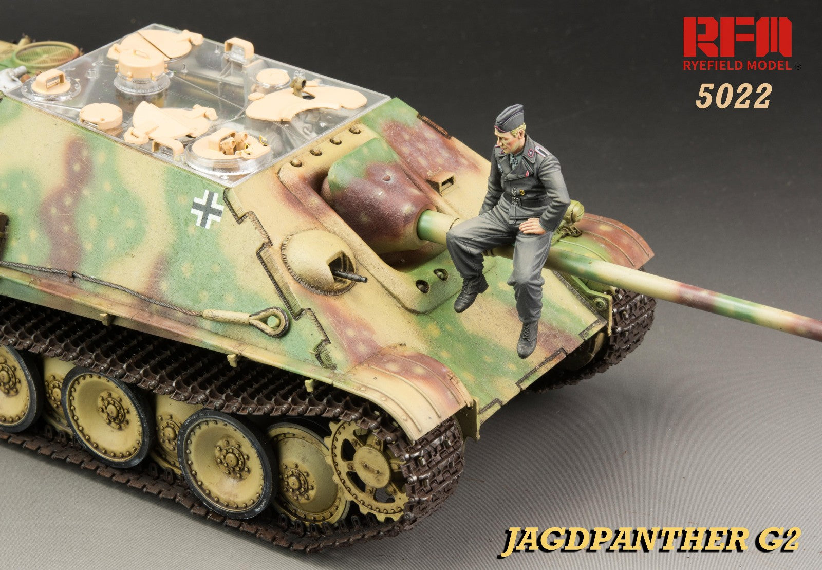 RFM: 1/35 German Tank Sf.Kfz.173 Jagdpanther G2, Full Interior