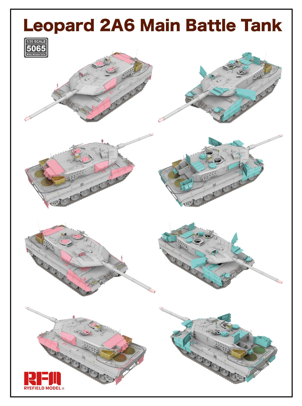 RFM: 1/35 Leopard 2A6 Main Battle Tank