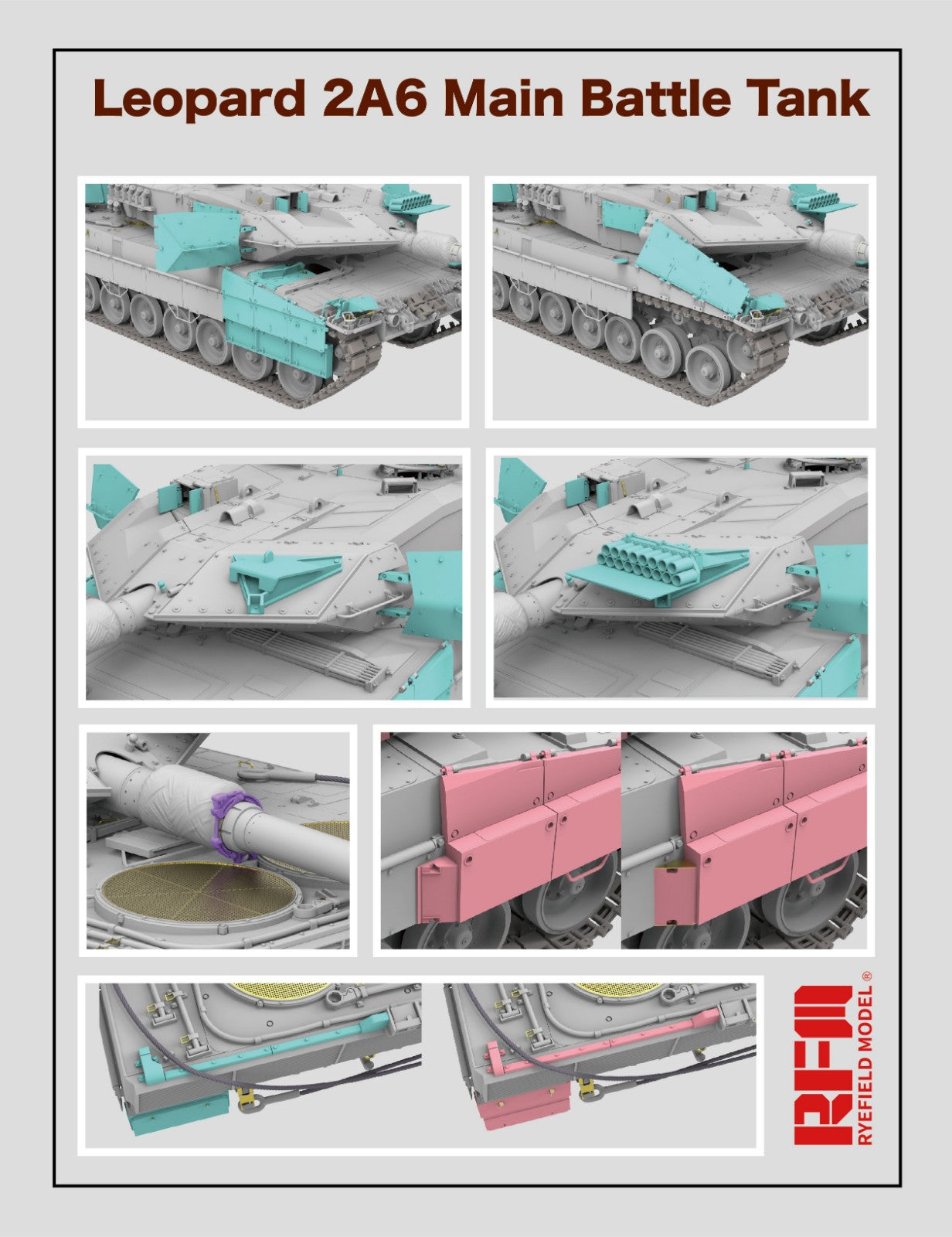 RFM: 1/35 Leopard 2A6 Main Battle Tank