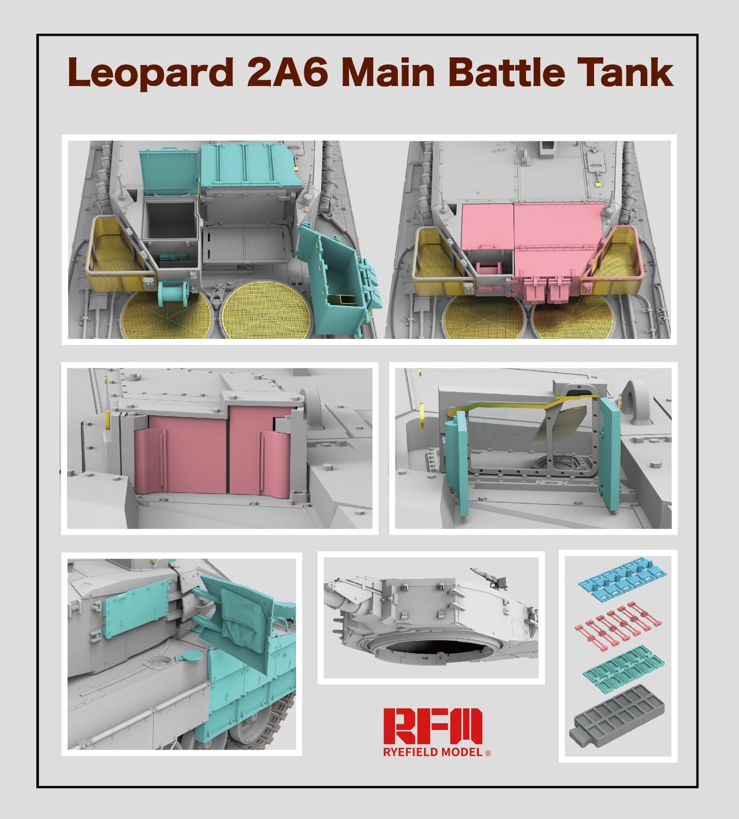 RFM: 1/35 Leopard 2A6 Main Battle Tank