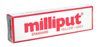 Milliput Standard Putty Yellow-Grey (4oz)