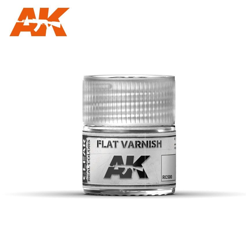 AK Interactive Real Colors Flat Varnish #RC500