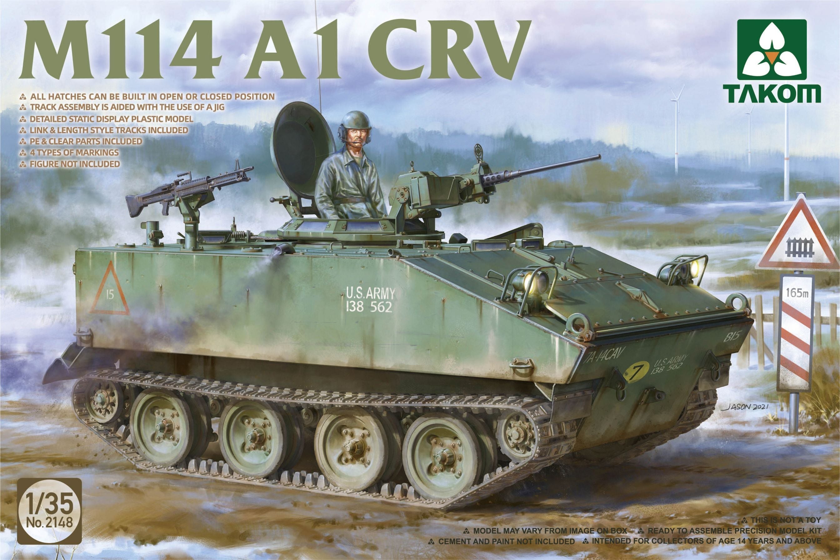 Takom: 1/35 M114 A1 CRV