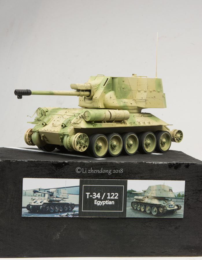 RFM: 1/35 T34/122 Egyptian 122 mm Self Propelled Gun