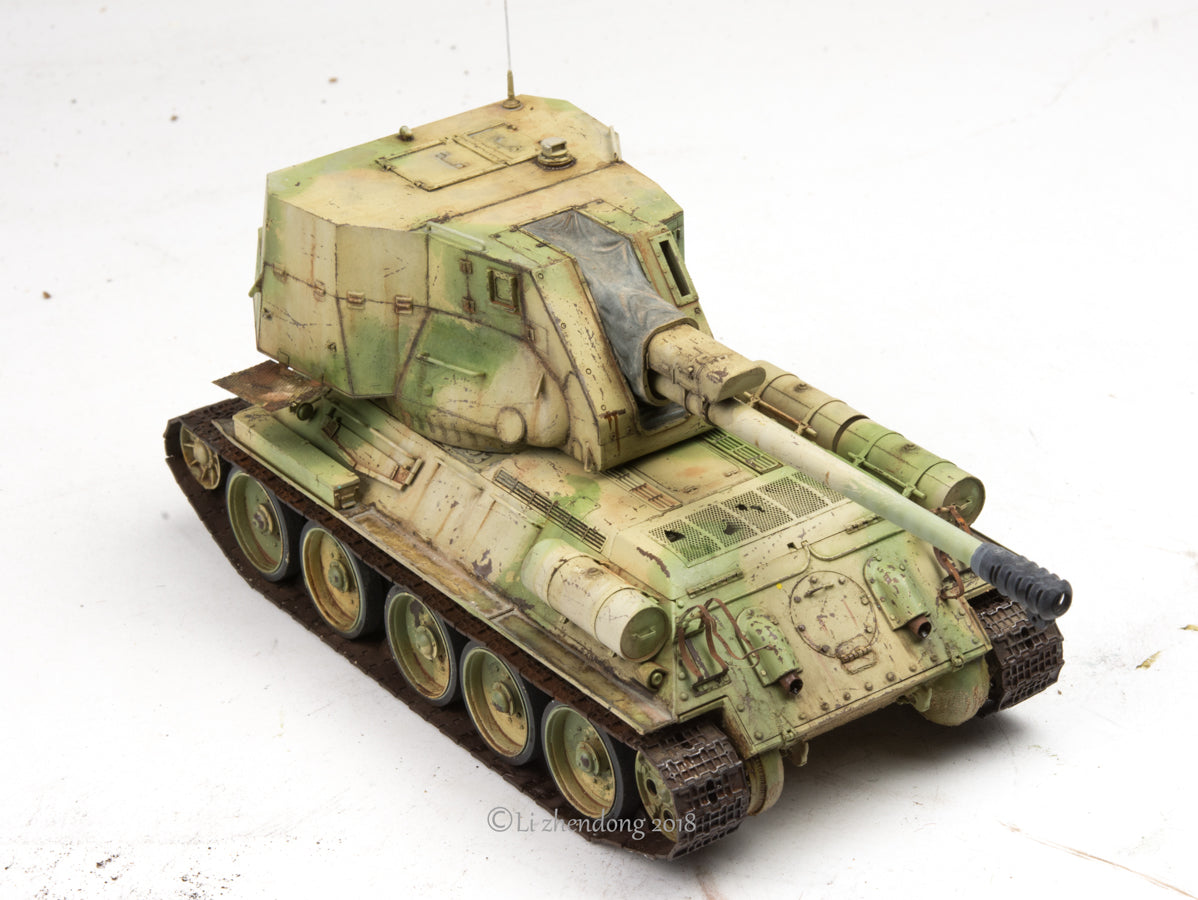 RFM: 1/35 T34/122 Egyptian 122 mm Self Propelled Gun