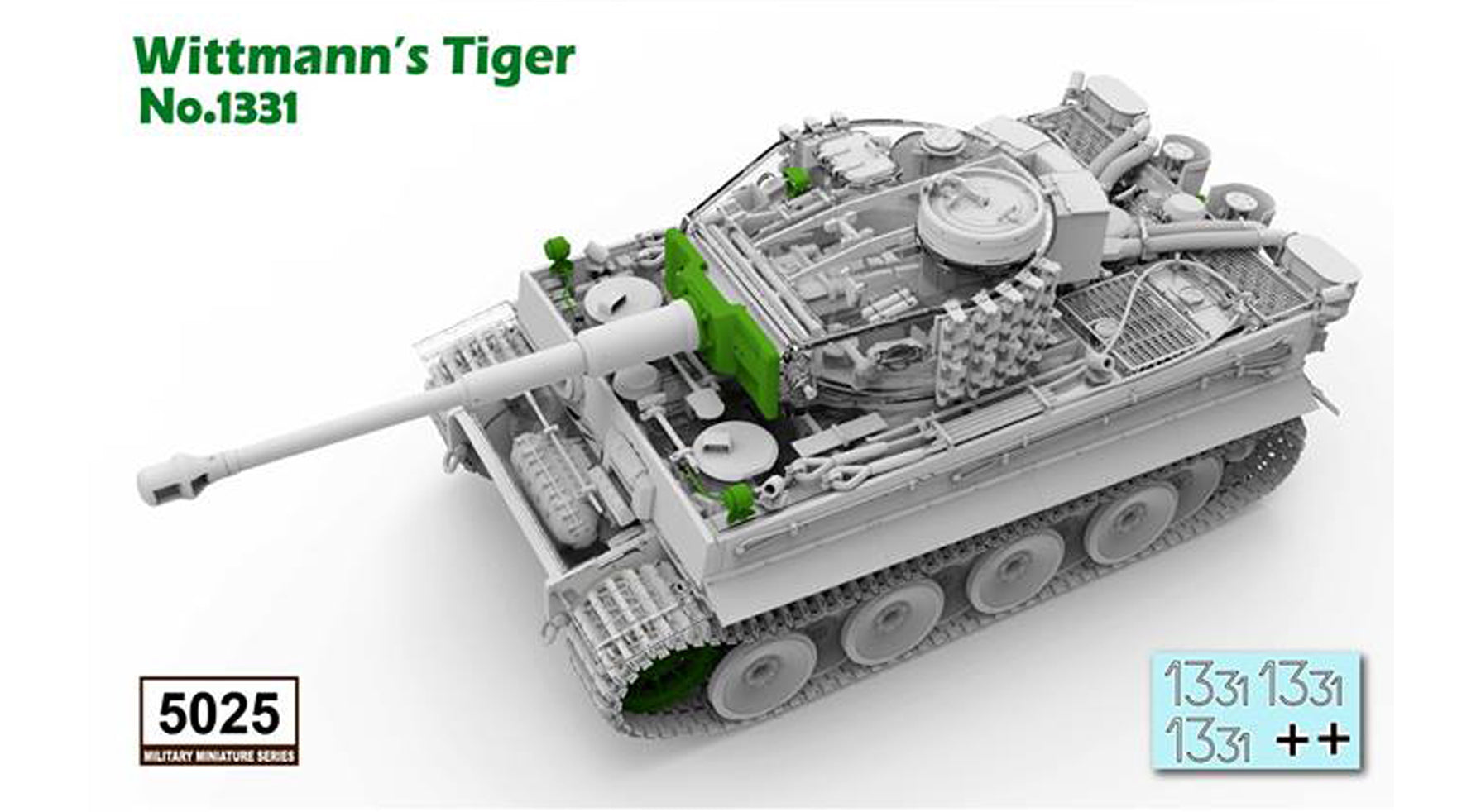 RFM: 1/35 Tiger I, w/Full Interior & Clear Parts of the Hull & Turret