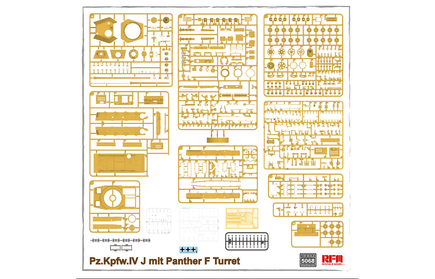 RFM: 1/35 Pz.Kpfw.IV J mit Panther F Turret