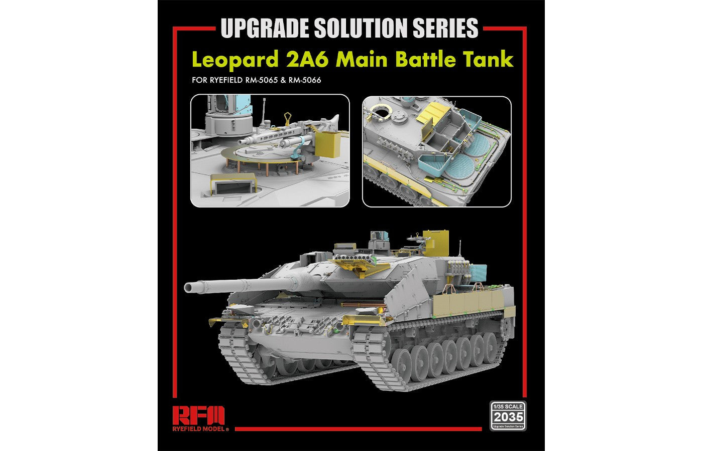 RFM: 1/35 Leopard 2A6 Main Battle Tank UPGRADE