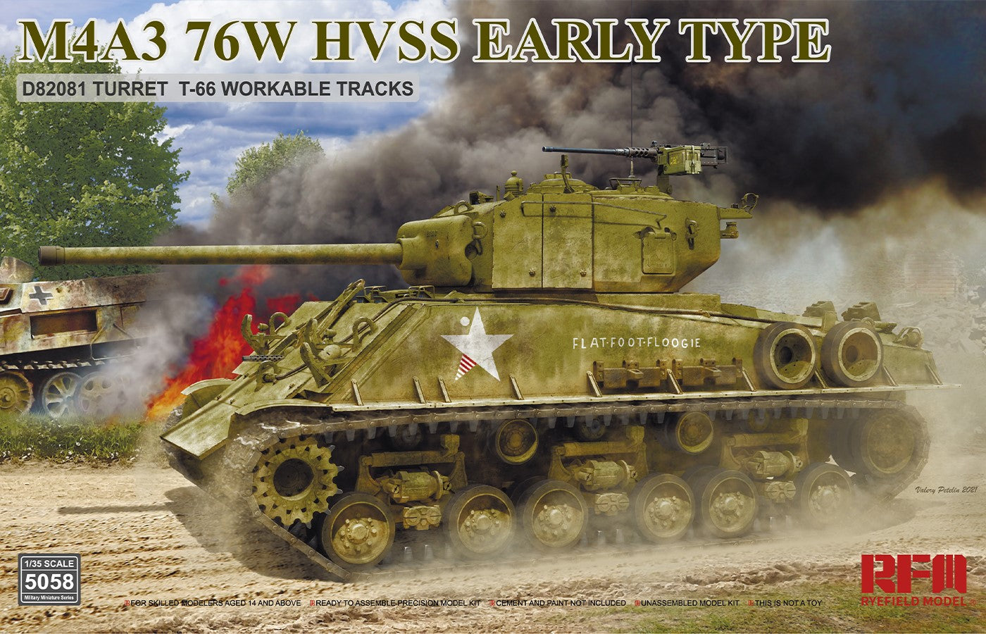 RFM: 1/35 Sherman M4A3 76W HVSS Eearly Type