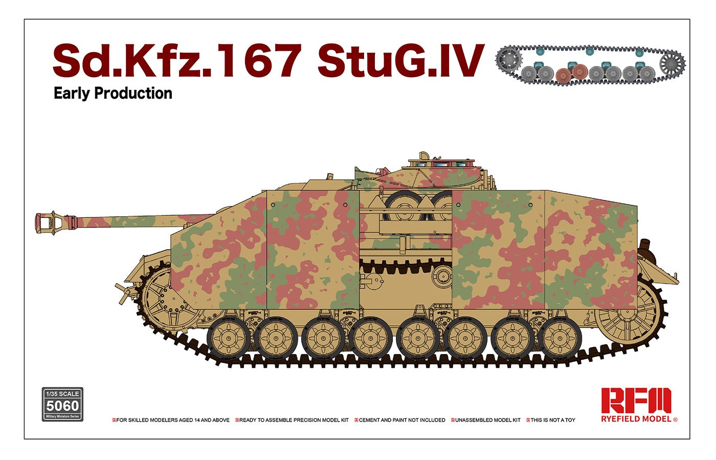 RFM: 1/35 Sd.Kfz.167 StuG.IV Early Production w/Workable Track Links