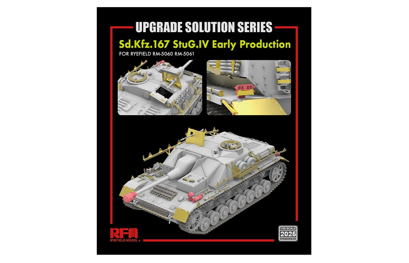 RFM: 1/35 Upgrade set for 5060&5061 StuG.IV Early Production