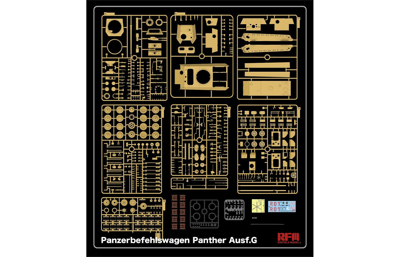 RFM: 1/35 Panther Ausf.G Panzerbefehlswagen w/Workable Track Links