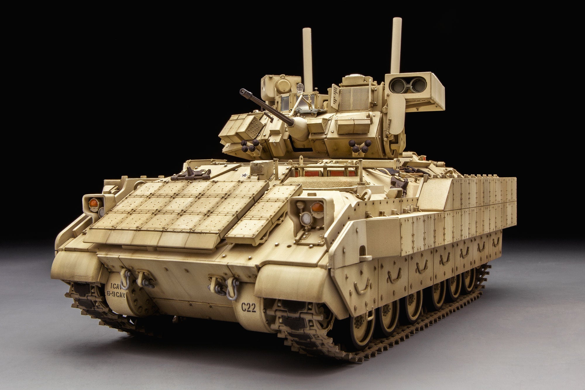 Meng: 1/35 US Cavarly Fighting Vehicle M3A3 BRADLEY w/BUSK III