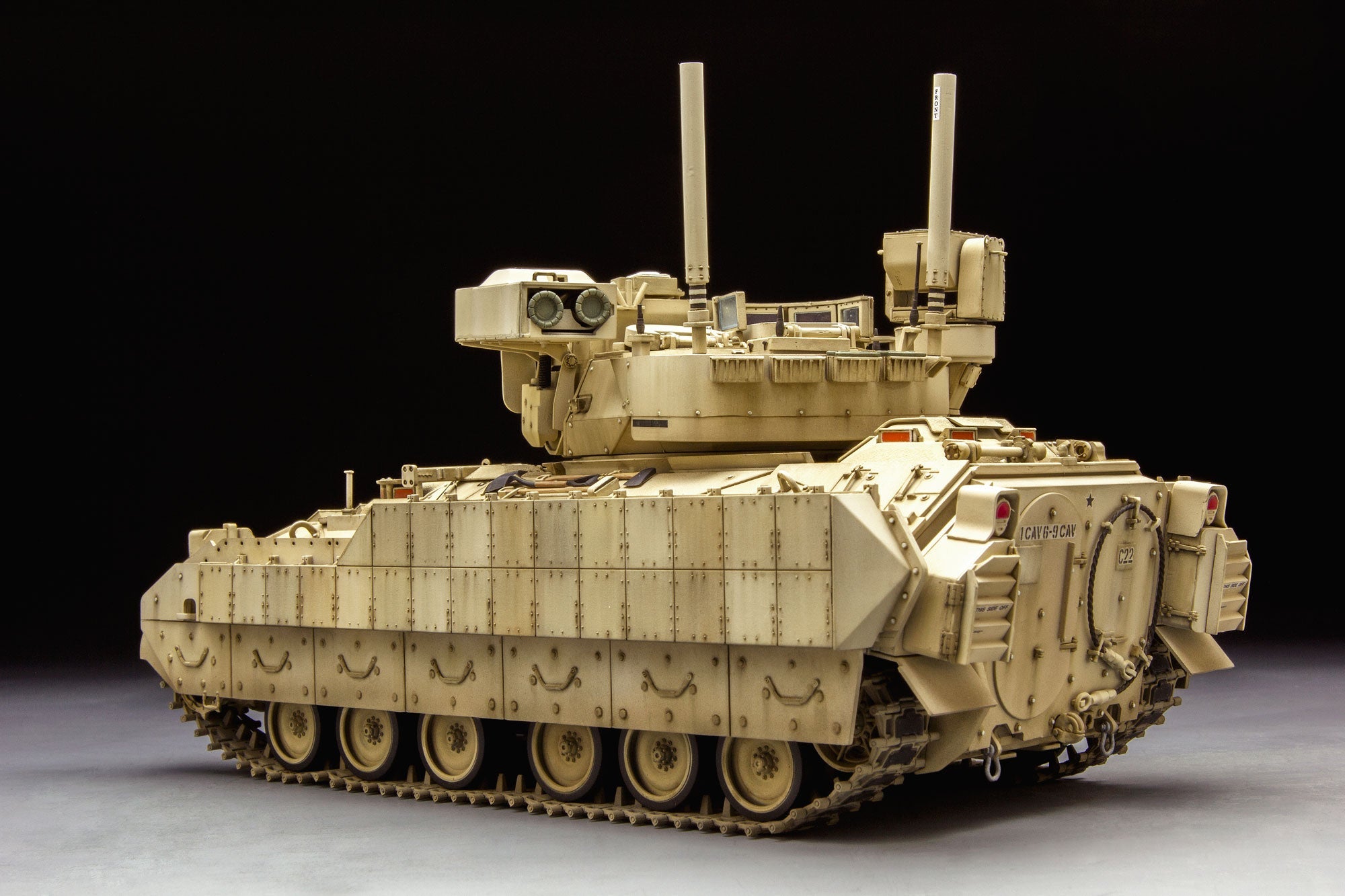 Meng: 1/35 US Cavarly Fighting Vehicle M3A3 BRADLEY w/BUSK III