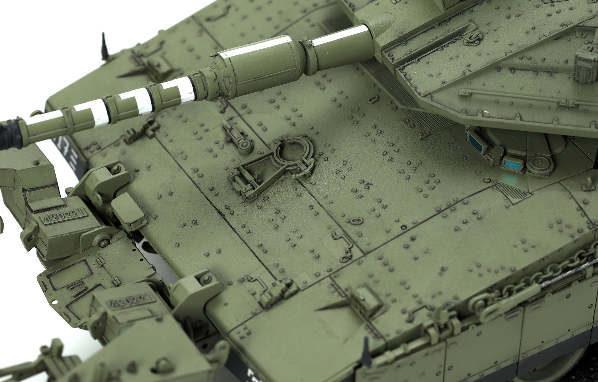Meng: 1/35 Israel Main Battle Tank Merkava Mk.4/4LIC w/Nochri-Kal Mine Roller System
