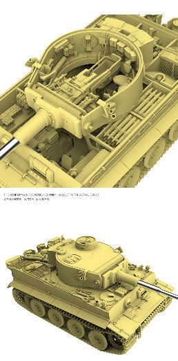 Takom: 1/48 Tiger I Early Production With Full Interior Kursk