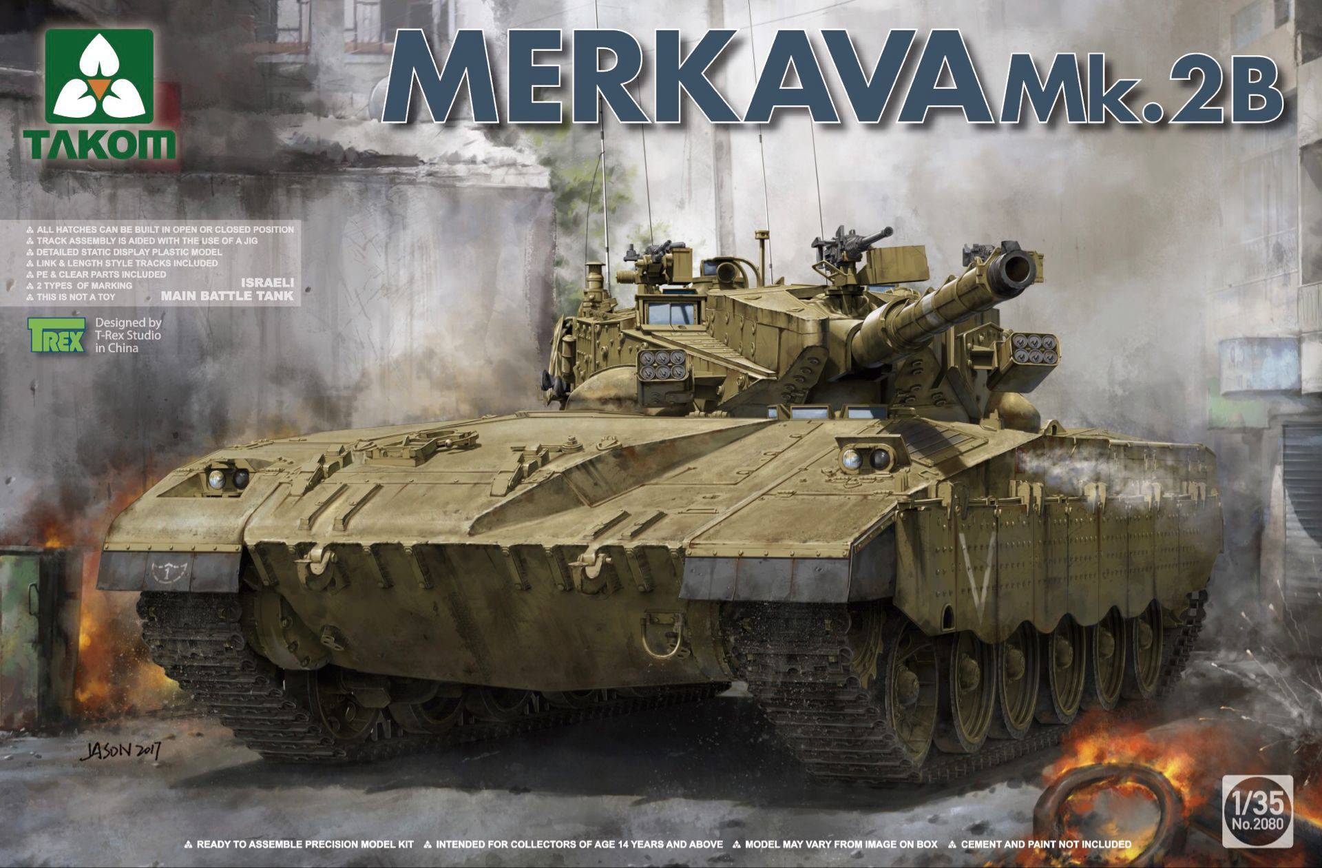 Takom: 1/35 Merkava Mk. 2B