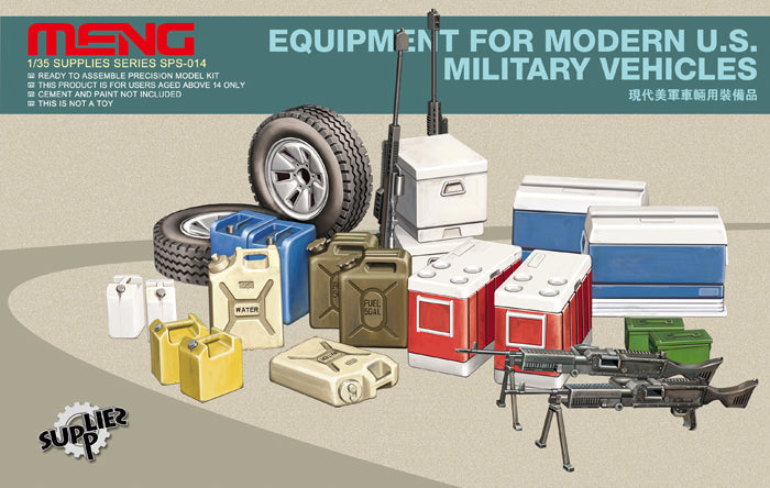 Meng: 1/35 Equipment for Modern US Military Vehicles