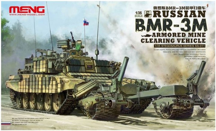 Meng: 1/35 Russian BMR-3M Armored Mine Clearing Vehicle