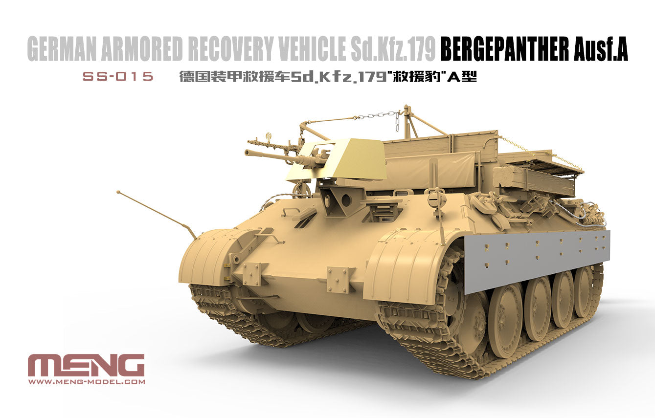 Meng: 1/35 Sd.Kfz.179 Bergepanther Ausf.A Recovery Vehicle