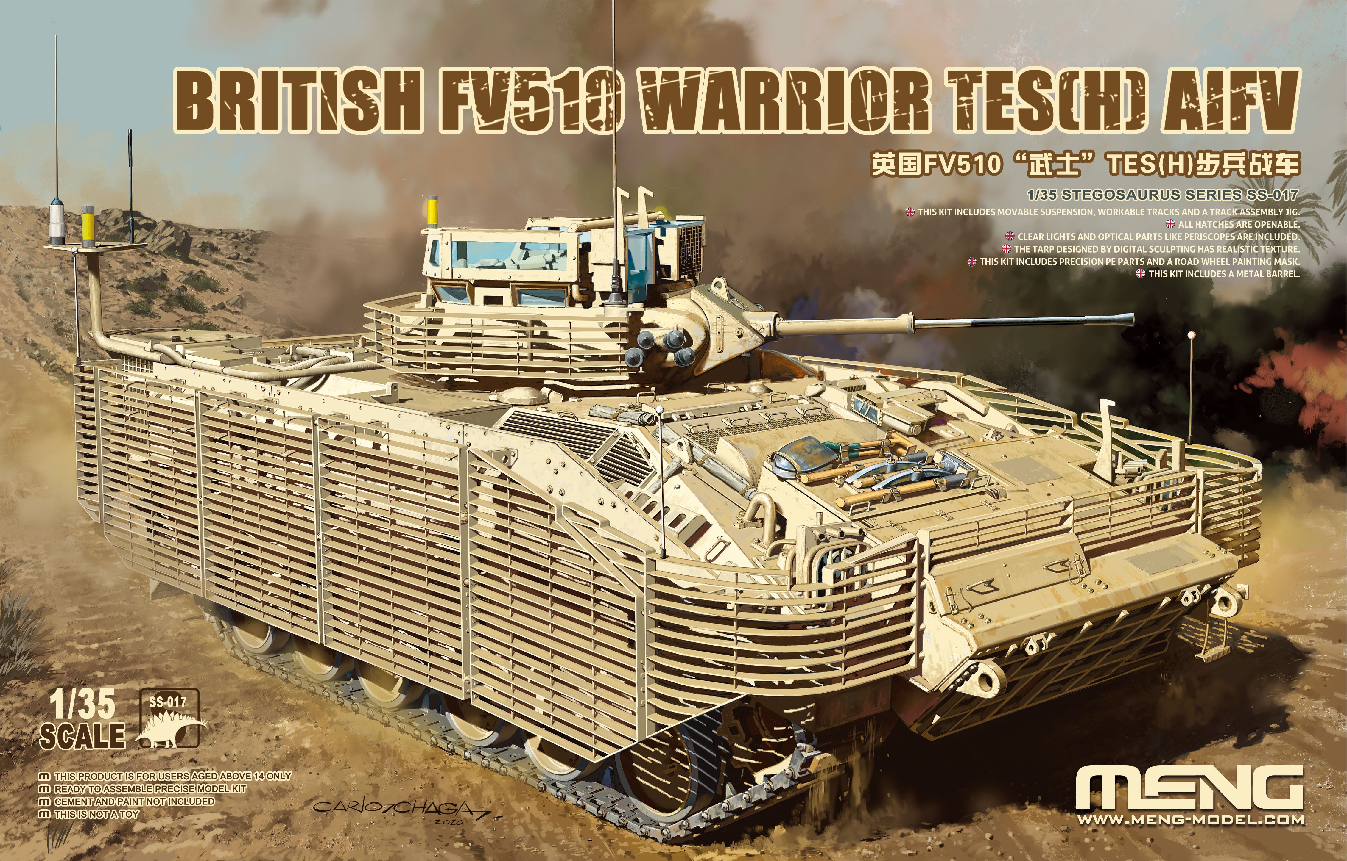 Meng: 1/35 British FV510 Warrior TES(H) AIFV