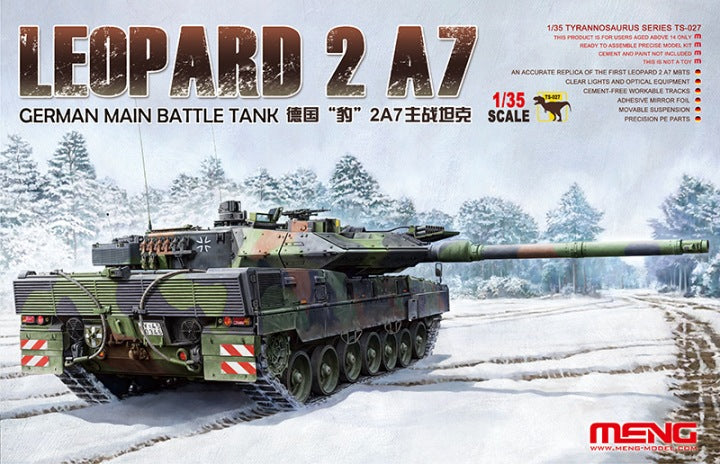 Meng: 1/35 German Main Battle Tank Leopard 2/A7