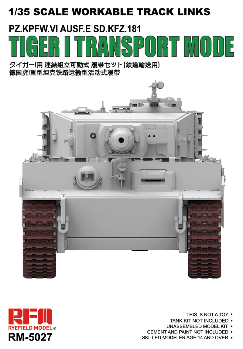 RFM: 1/35 Workable Track Links for Tiger I