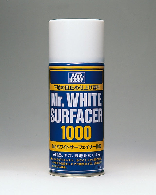 B511: Mr Surfacer Spray 1000 White