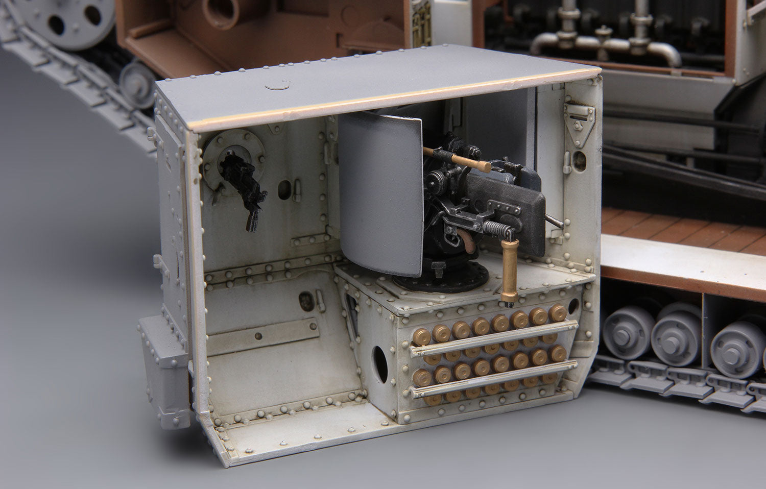 Meng: 1/35 British Heavy Tank MK.V Male, Full Interior Kit