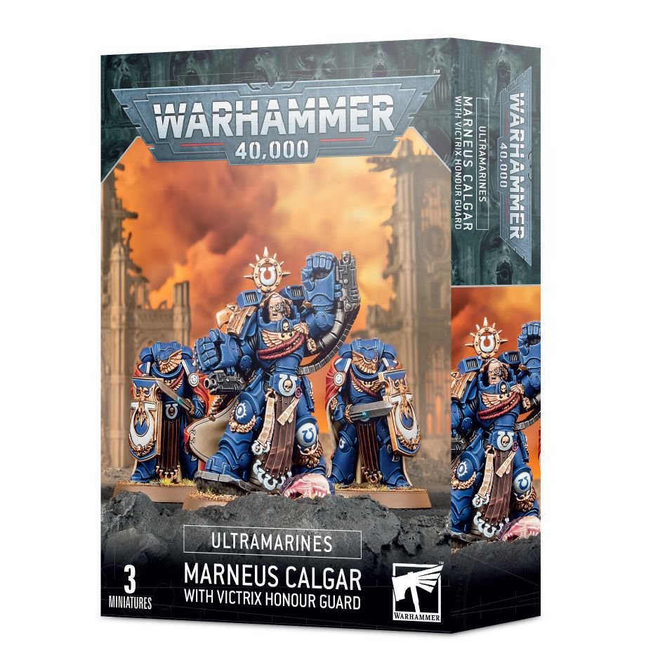 Ultramarines: Marneus Calgar with Victrix Honour Guard