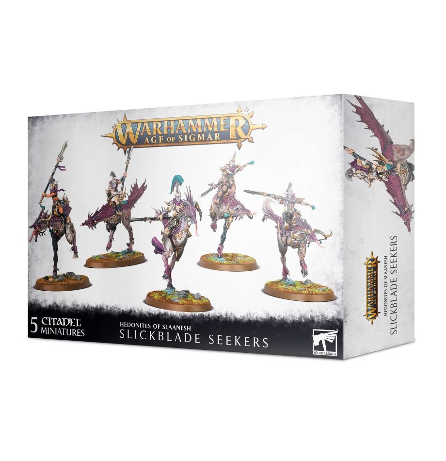 Slaanesh: Slickblade Seekers / Blissbarb Seekers (Web)