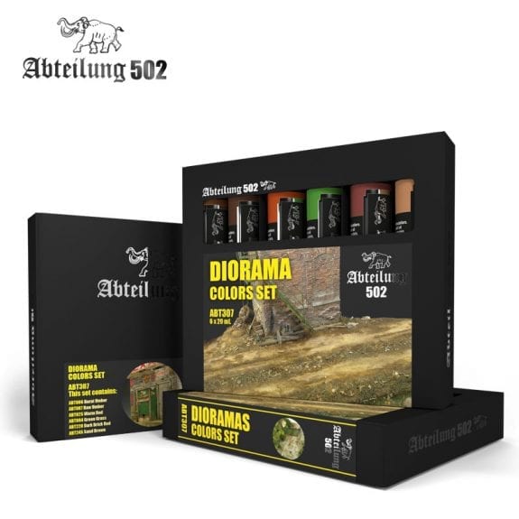 Abteilung 502: Dioramas Colors Oil Paint Set