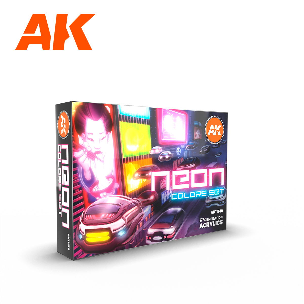 AK11610: Neon Paint Set