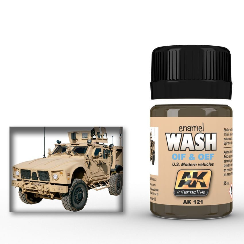 AK: 121 Wash for OIF & OEF US Vehicles