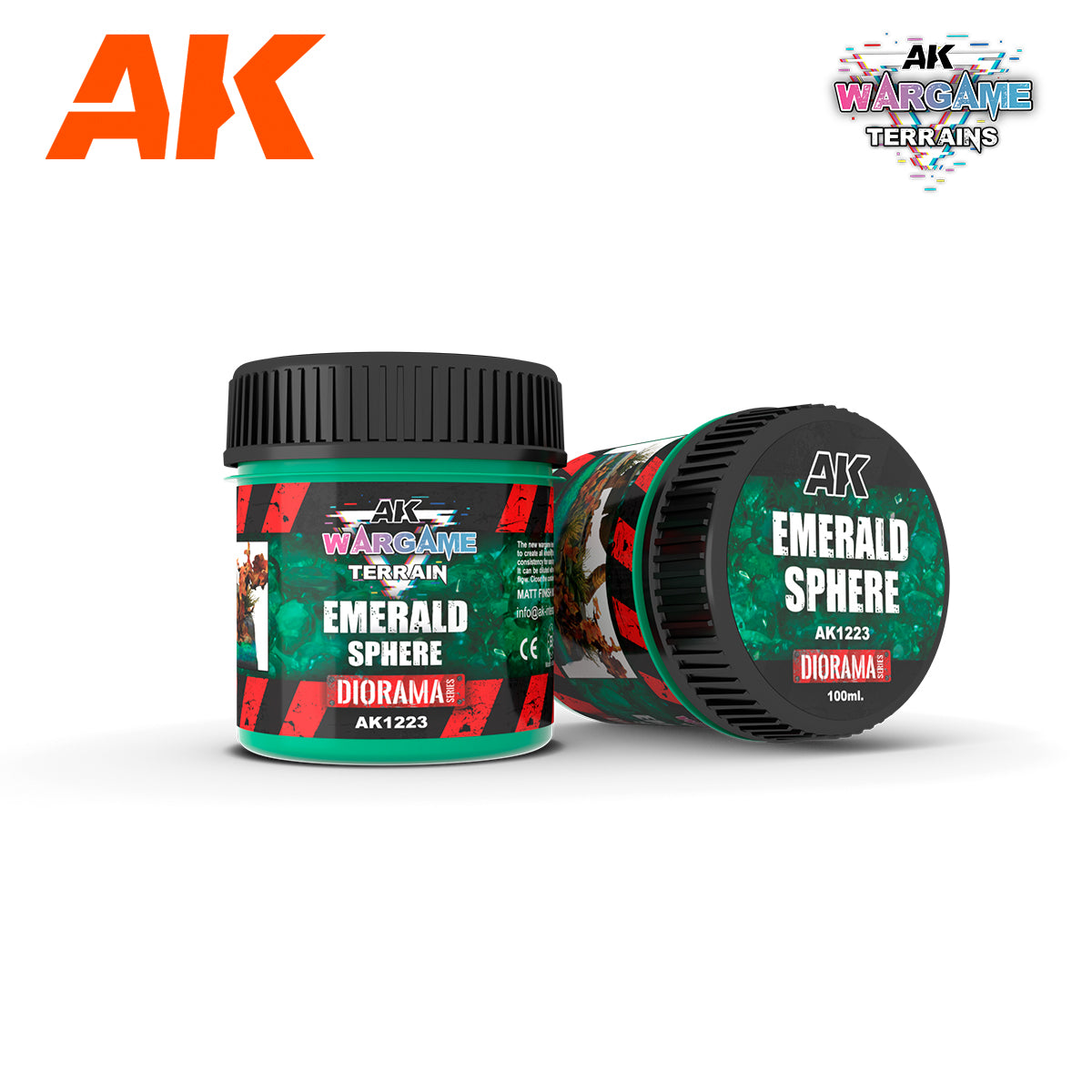 AK1223: Wargame Terrains - Emerald Sphere (100mL)