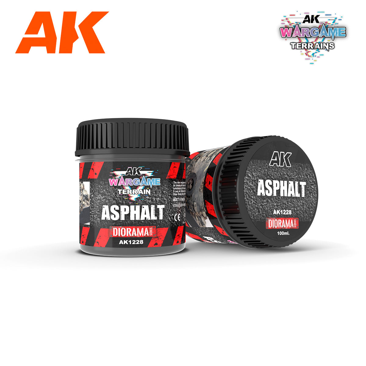 AK1228: Wargame Terrains - Asphalt (100mL)