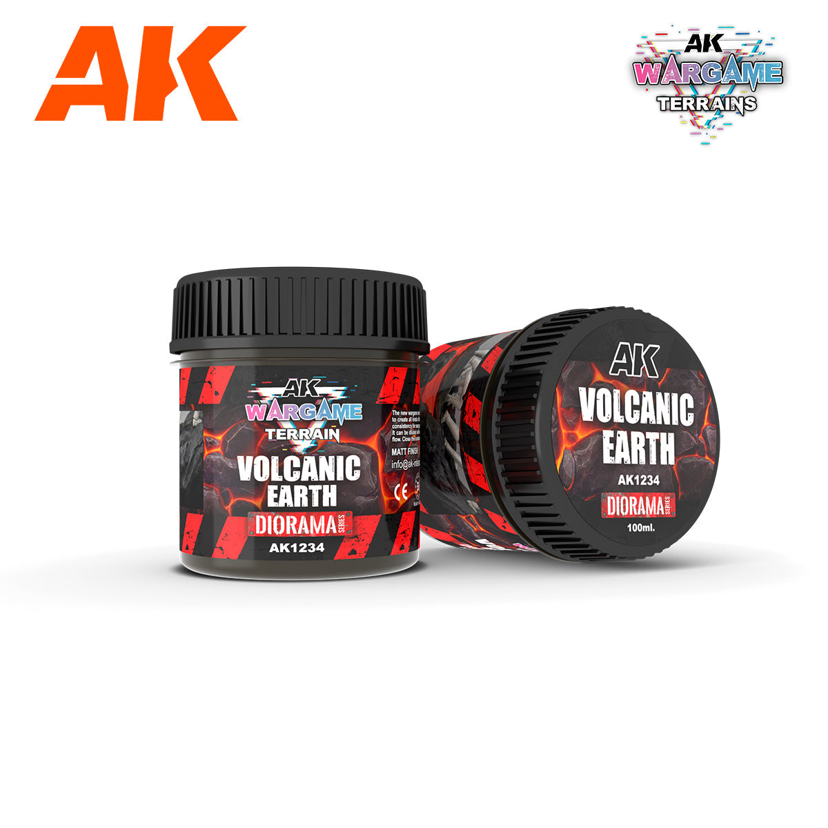 AK1234: Wargame Terrains - Volcanic Earth (100mL)