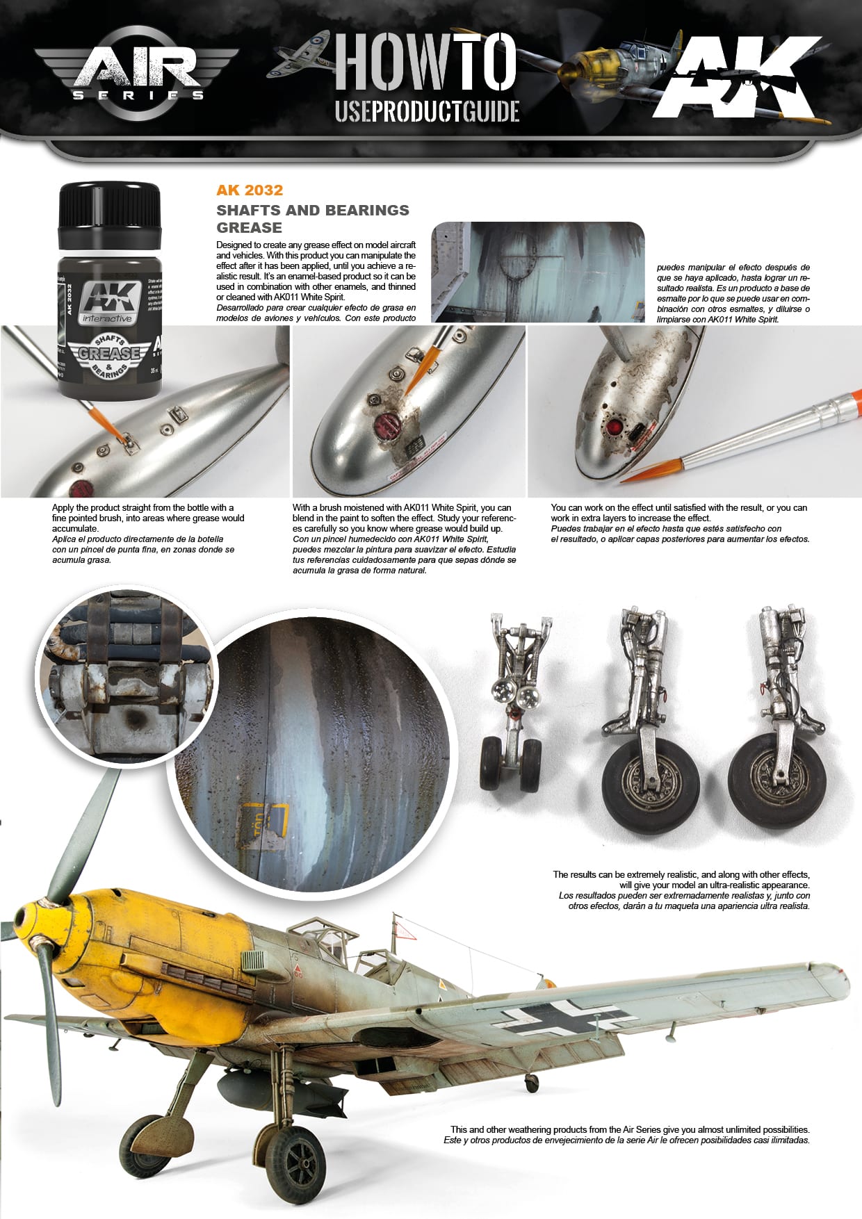 AK: 2032 Grease for Shafts & Bearings