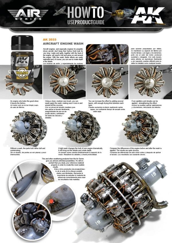 AK: 2033 Wash for Aircraft Engine