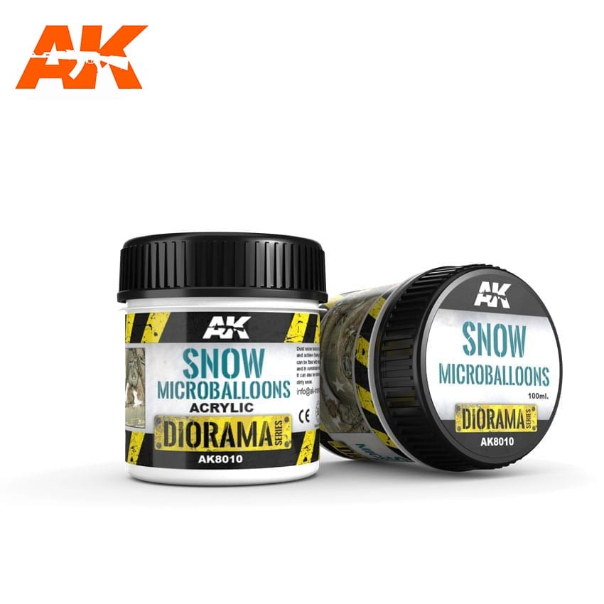 AK8010: Diorama - Snow Microballoons (100mL)