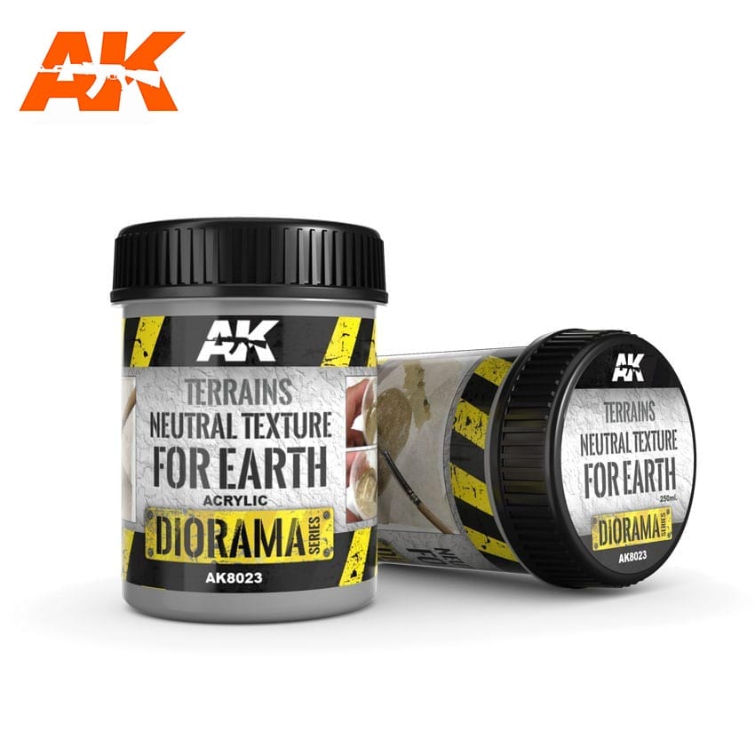 AK8023: Diorama - Terrains Neutral Texture for Earth (250mL)