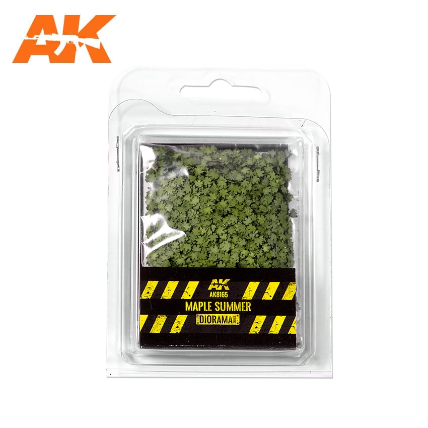 AK8165: Leaves - Maple Summer 1/32 to 1/35 (7g)