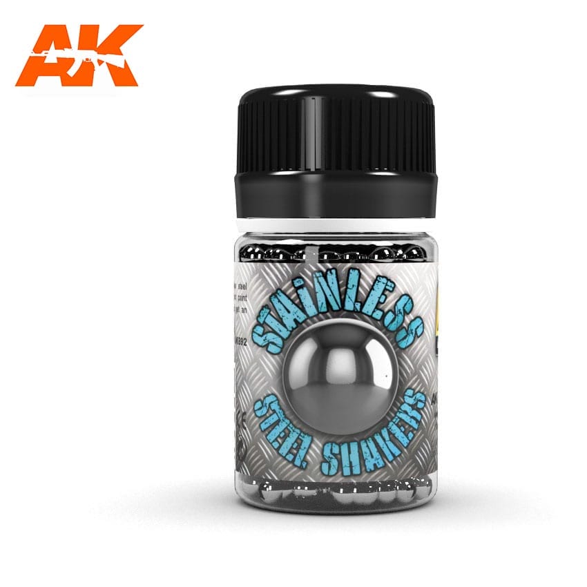 AK892: Stainless Steel Shakers (250 Balls)