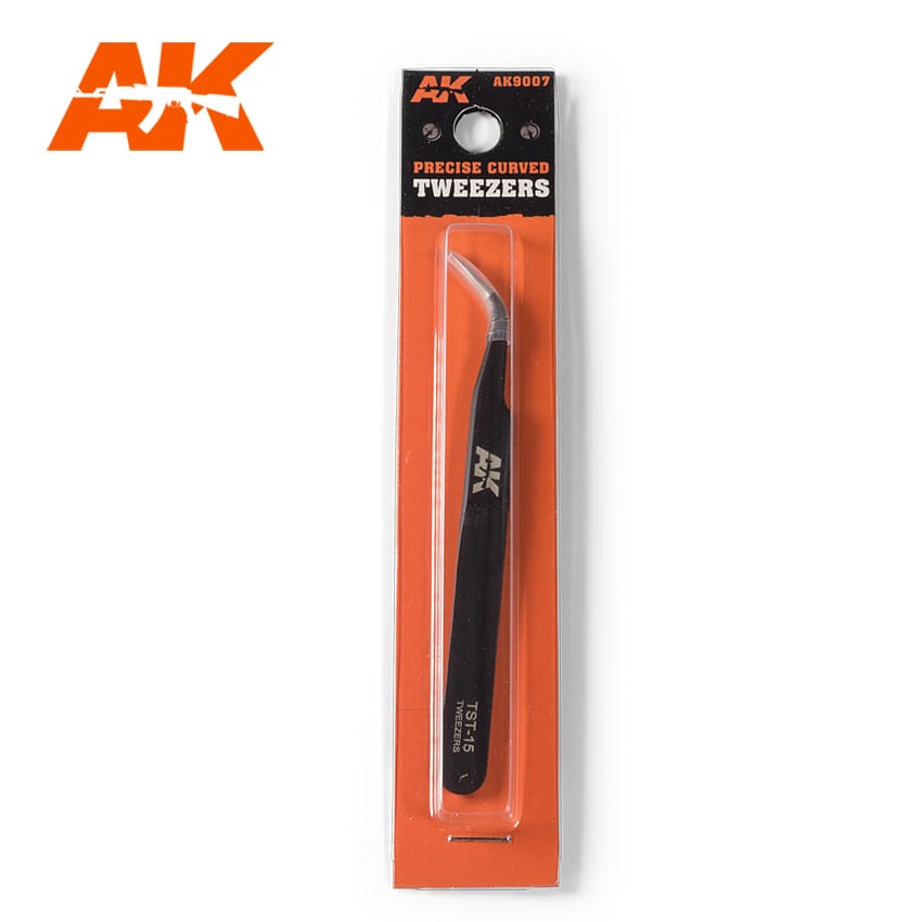 AK: Precise Curved Tweezers