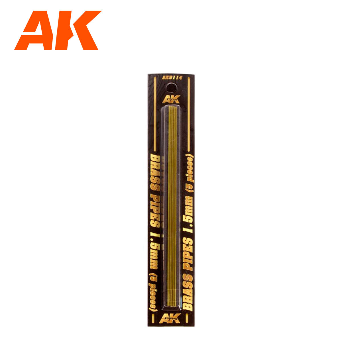 AK: Brass Pipes (0.2mm - 3.0mm)