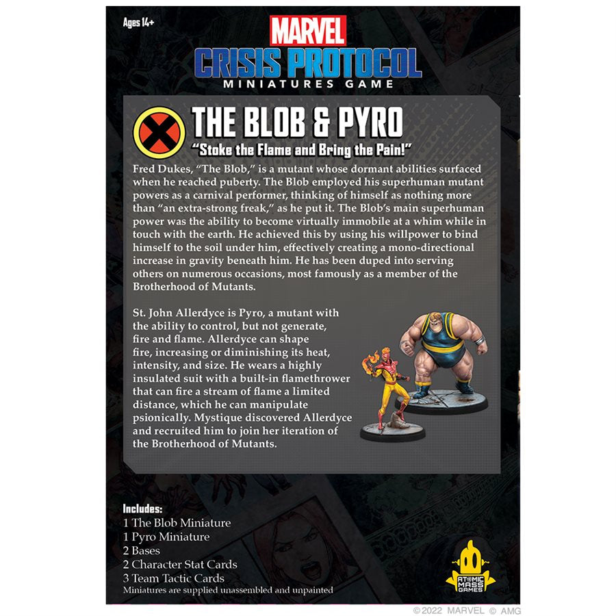 Marvel Crisis Protocol: The Blob & Pyro