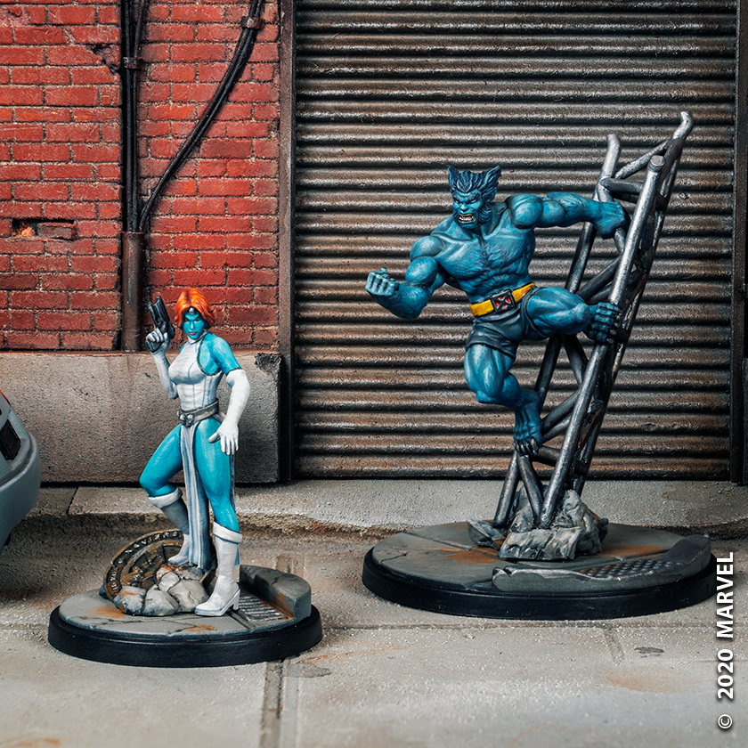 Marvel Crisis Protocol: Mystique & Beast