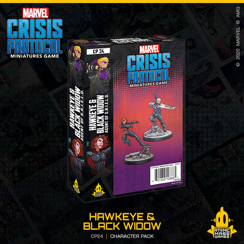 Marvel Crisis Protocol: Hawkeye & Black Widow