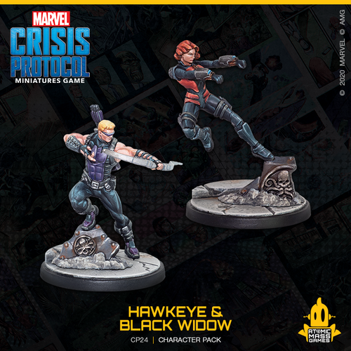 Marvel Crisis Protocol: Hawkeye & Black Widow